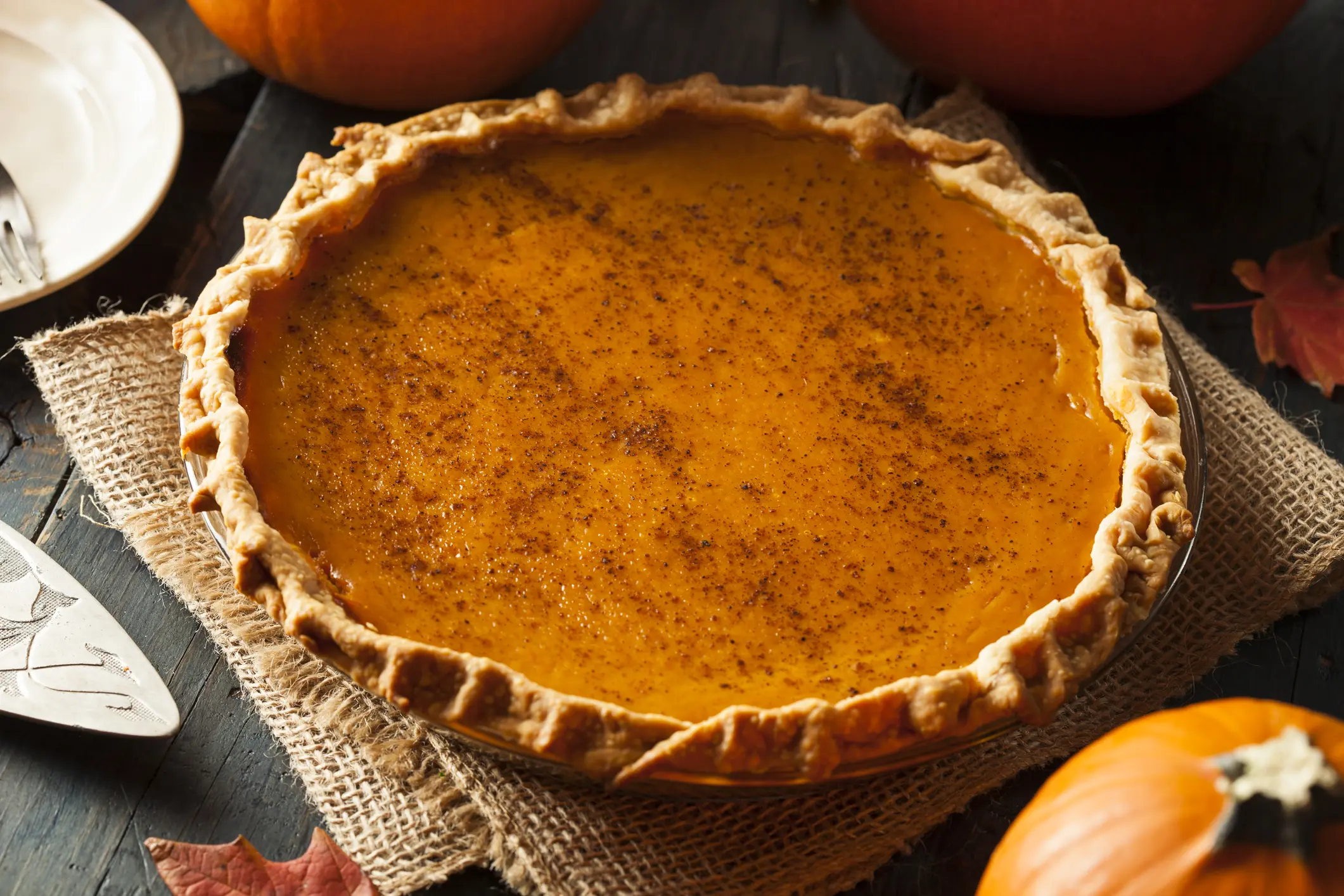 balkabaklı karamelli tart