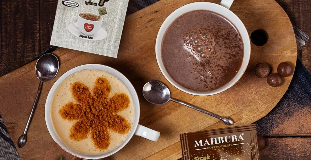 kış sıcak çikolata salep